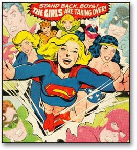 retro super mom stand back boys the girls are taking over comic